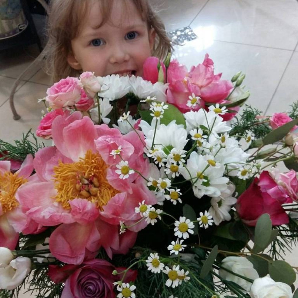  Цветы и дети